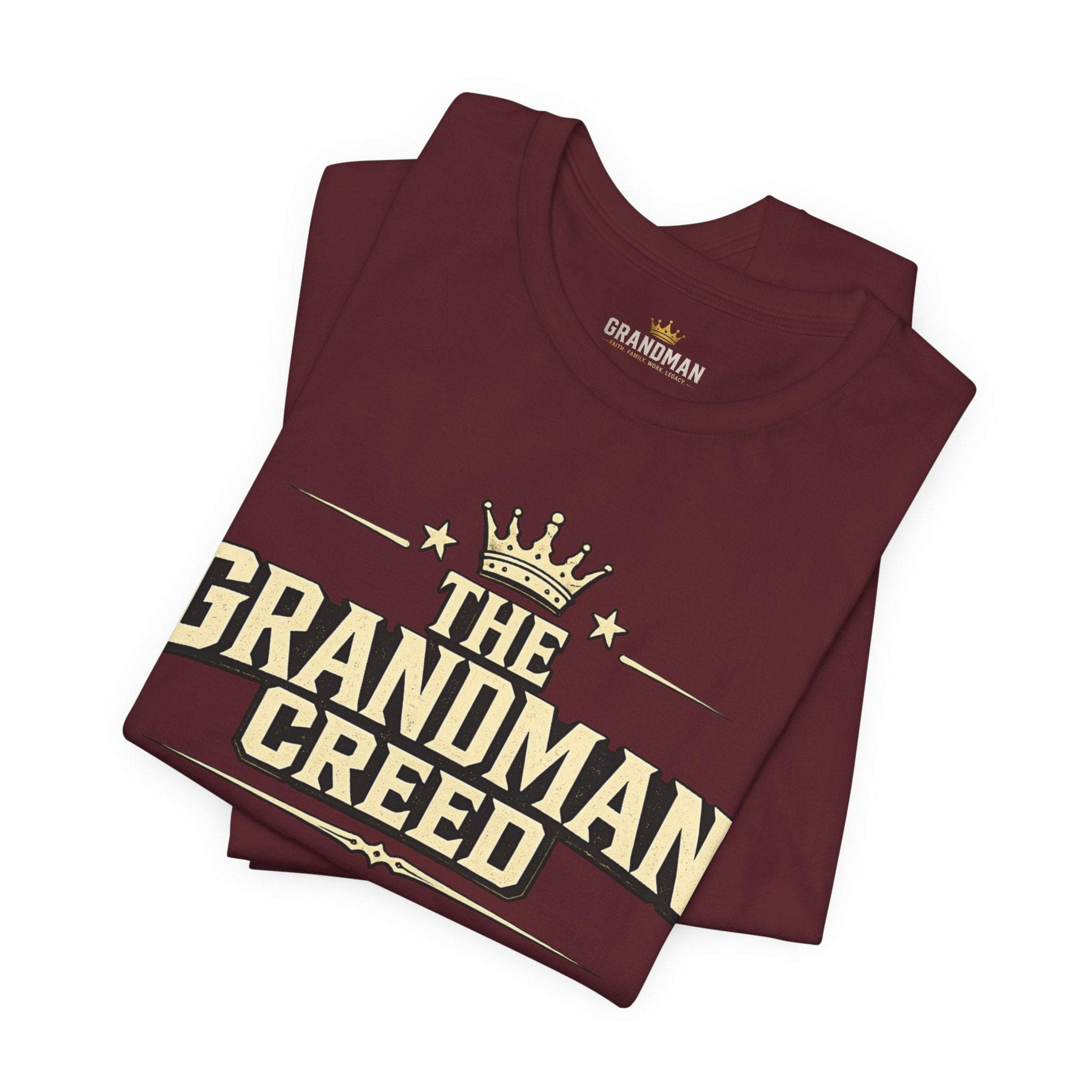 The Grandman Creed T-Shirt — Grandfather Tribute Tee