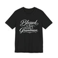 Blessed To Walk Beside A Grandman T-Shirt — Grandma/Grandson Matching Gift