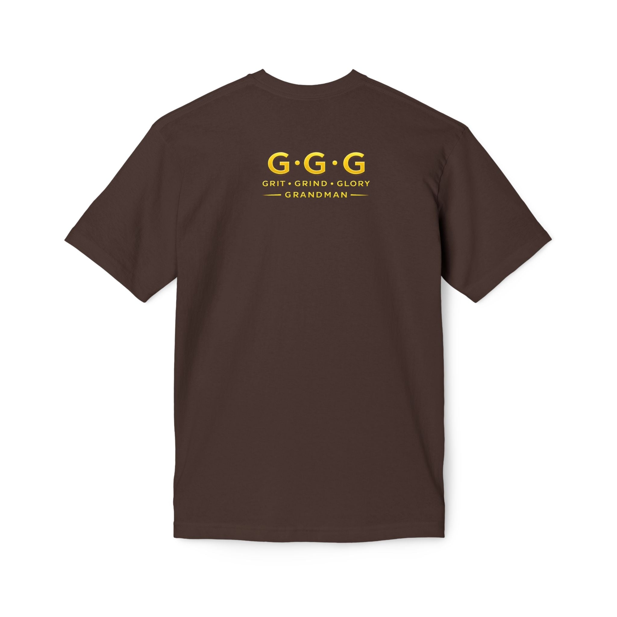 Built Not Bought Grandman T-Shirt — "Grandman Legend" Workwear Tee