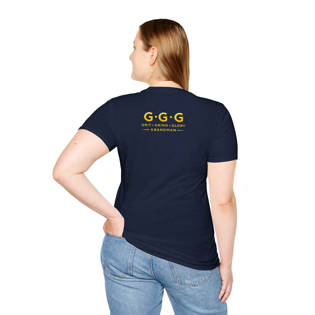 Grandman's Woman T-Shirt — Faith Family Legacy Graphic Tee