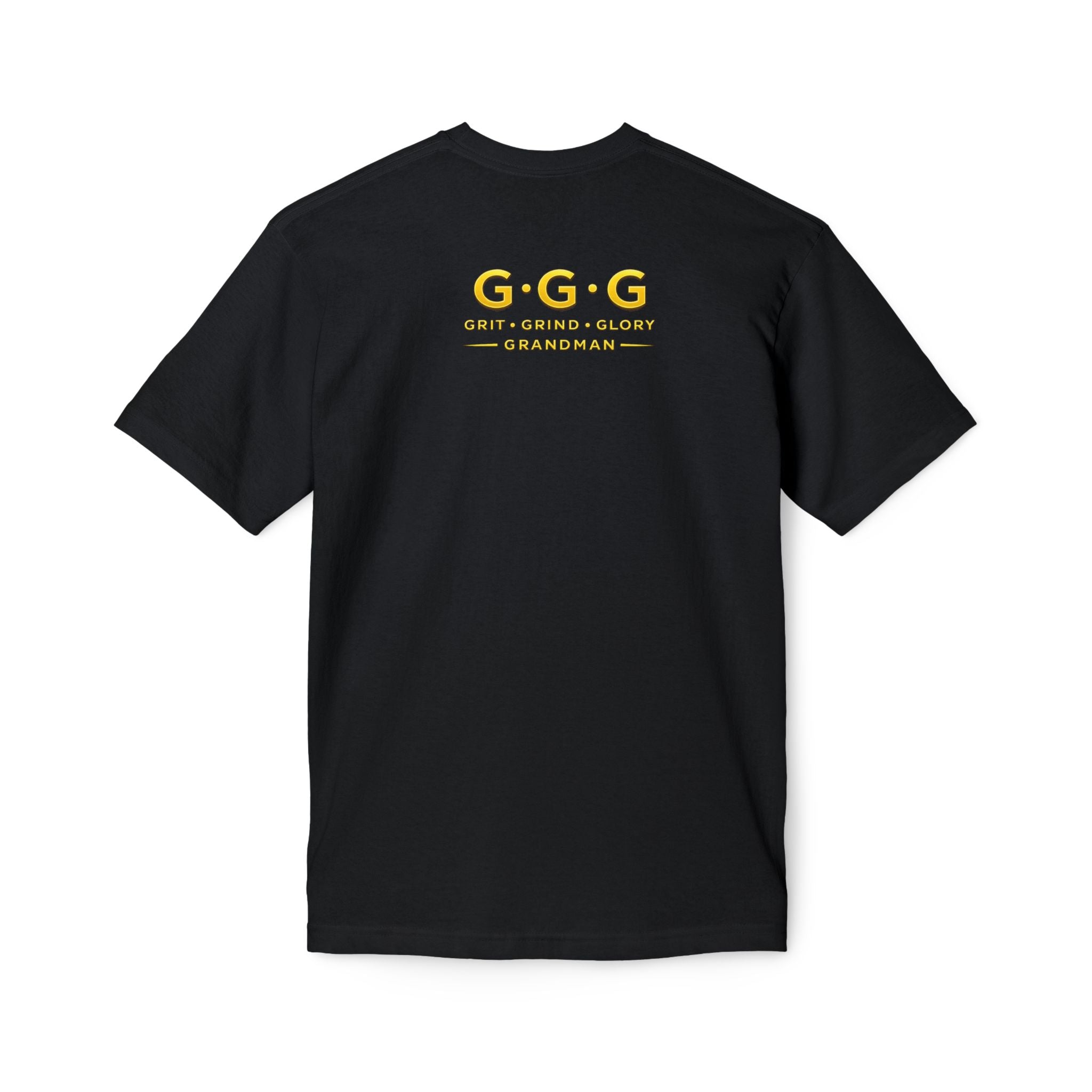 Built Not Bought Grandman T-Shirt — "Grandman Legend" Workwear Tee