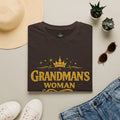 Grandman's Woman T-Shirt — Faith Family Legacy Graphic Tee