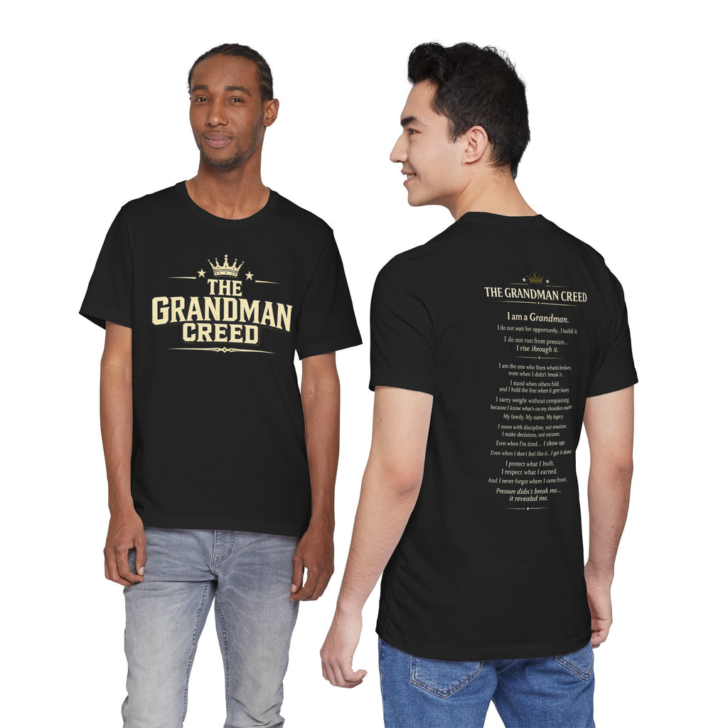 The Grandman Creed T-Shirt — Grandfather Tribute Tee
