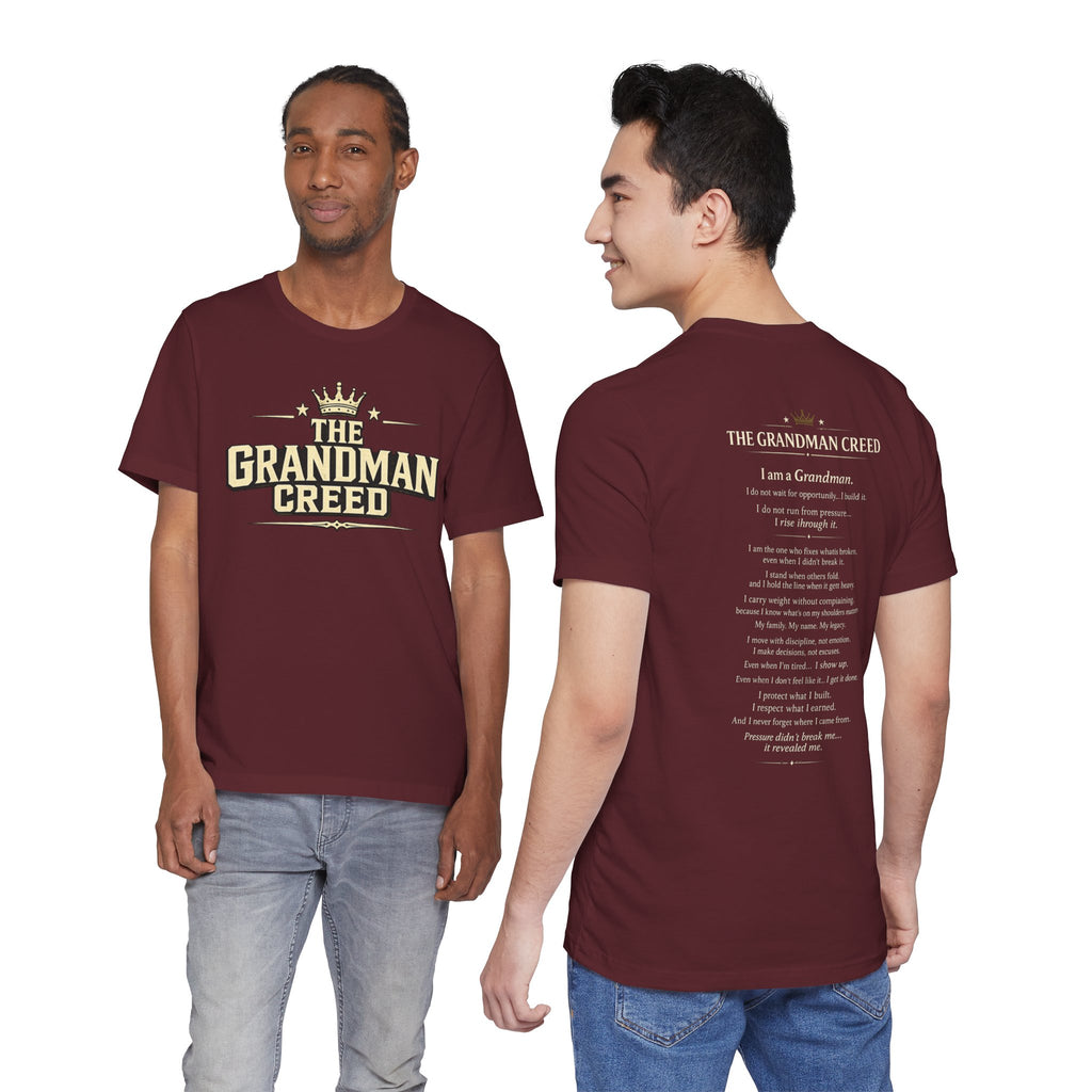 The Grandman Creed T-Shirt — Grandfather Tribute Tee
