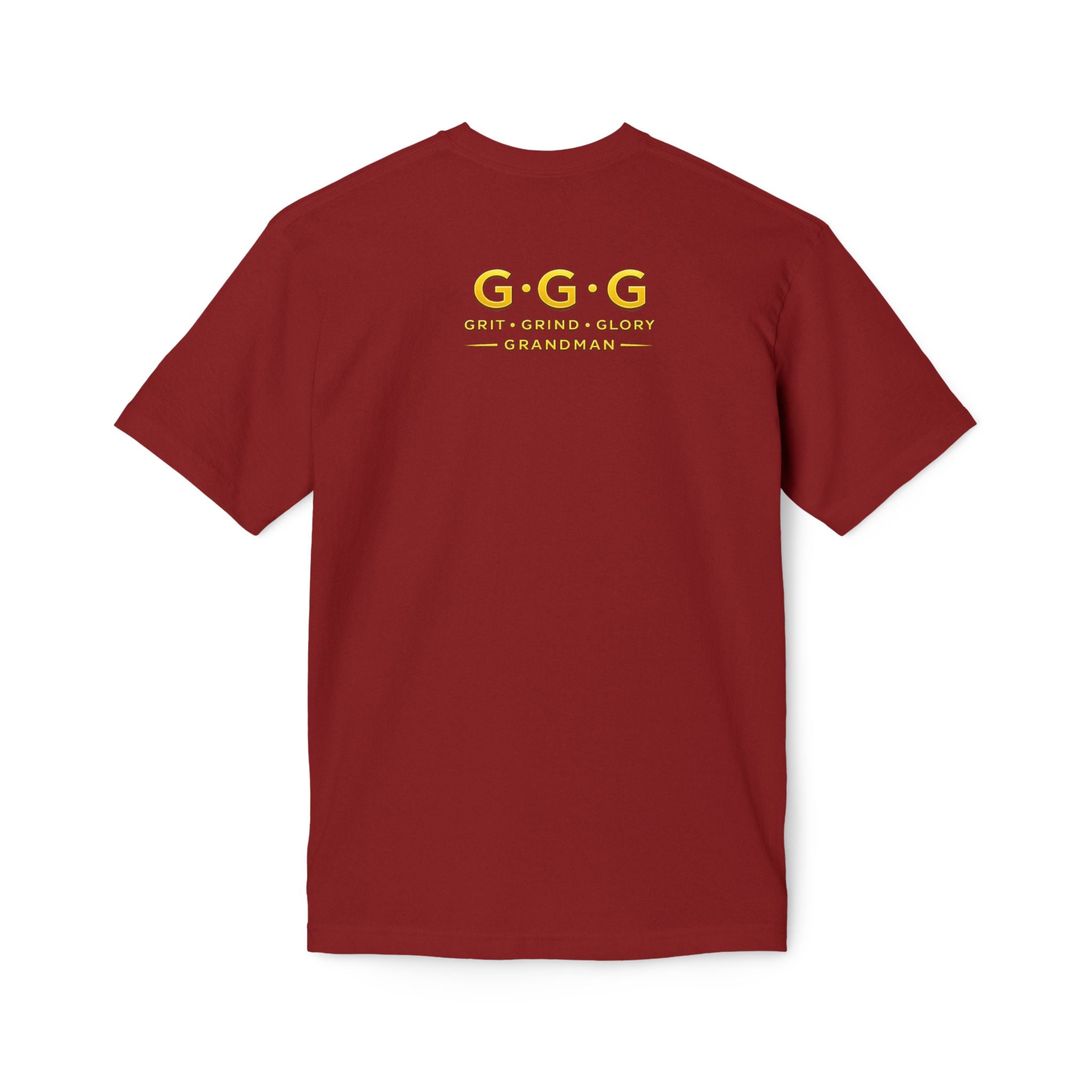 Built Not Bought Grandman T-Shirt — "Grandman Legend" Workwear Tee